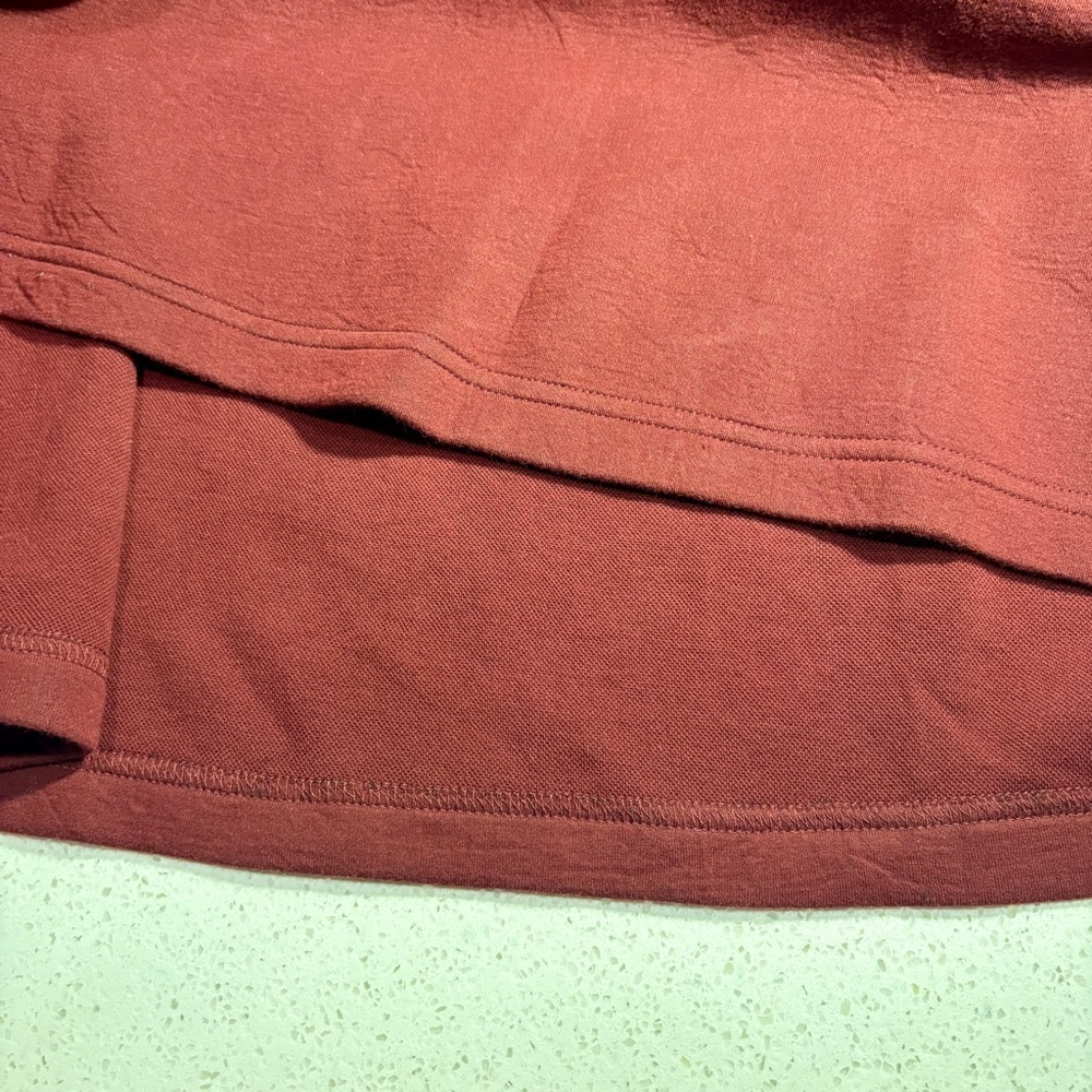 RARE Roksanda Ilincic Burgundy Pleated Skirt Size Medium - Picture 7 of 10